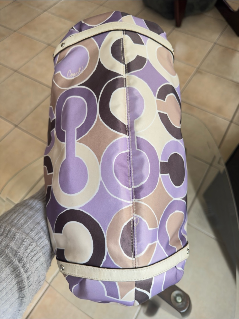 Coach Alexandra Op Art Bag - Picture 8 of 12